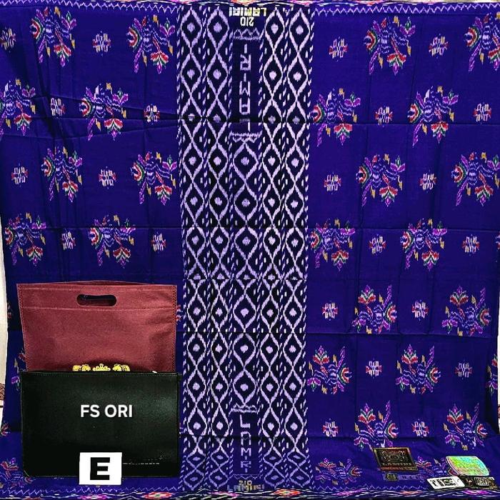 Sarung Lamiri kembang Full Sutra spunsilk Original