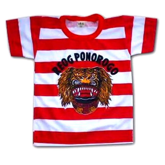 Kaos reog anak/kaos reog ponorogo/kaos merah putih