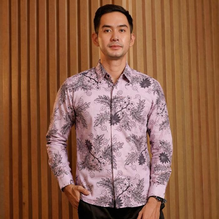 Dananta Batik Pria Modern Motif Margono Lengan Panjang Pendek Batik Premium PRK