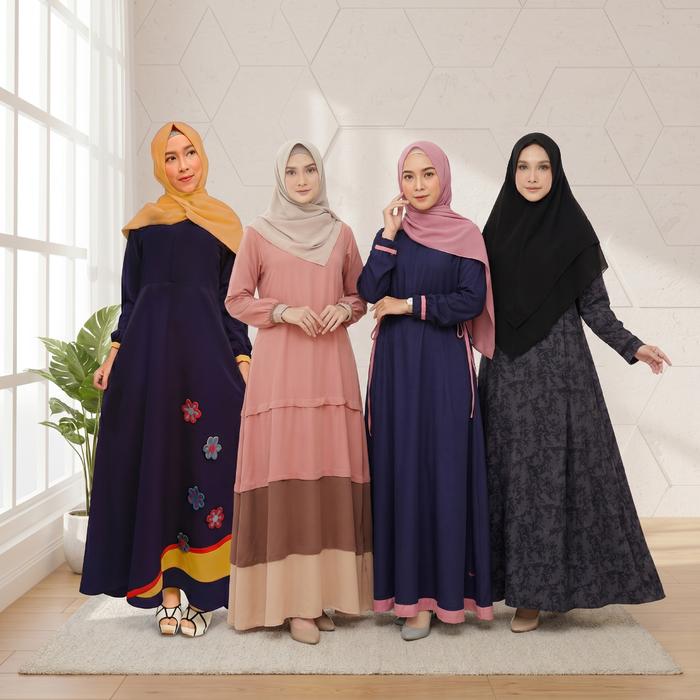 Gamis Wanita Muslim Endomoda Hana Cool Action H 06 14 31 37 / Dress Muslimah