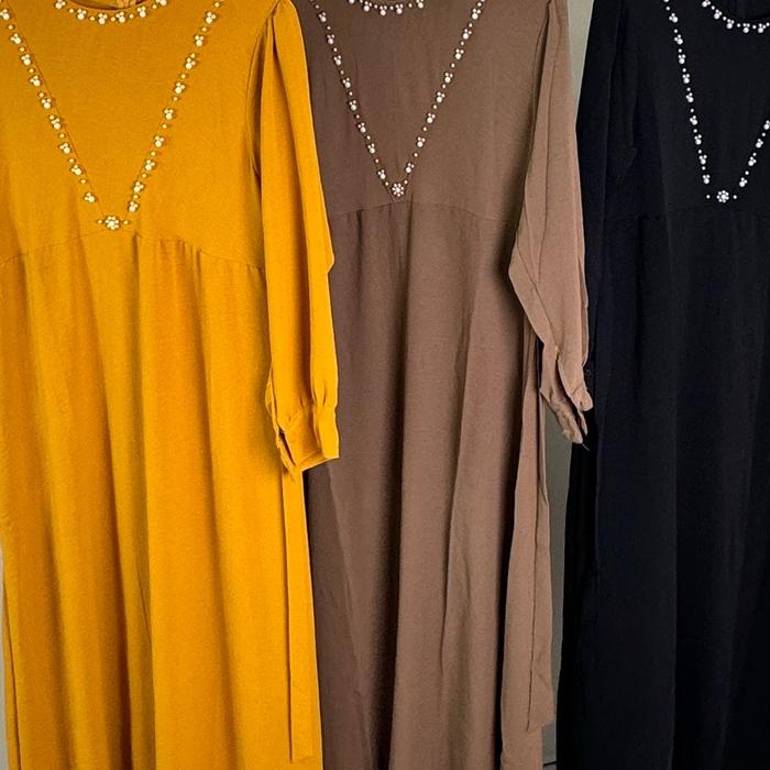 Gamis Mutiara V muslimah Hijab Wanita Gamis mutiara