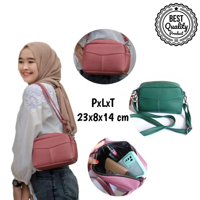 tas selempang papirut tas wanita murah tas hp simpel terbaru 2022 yazzy slingbag