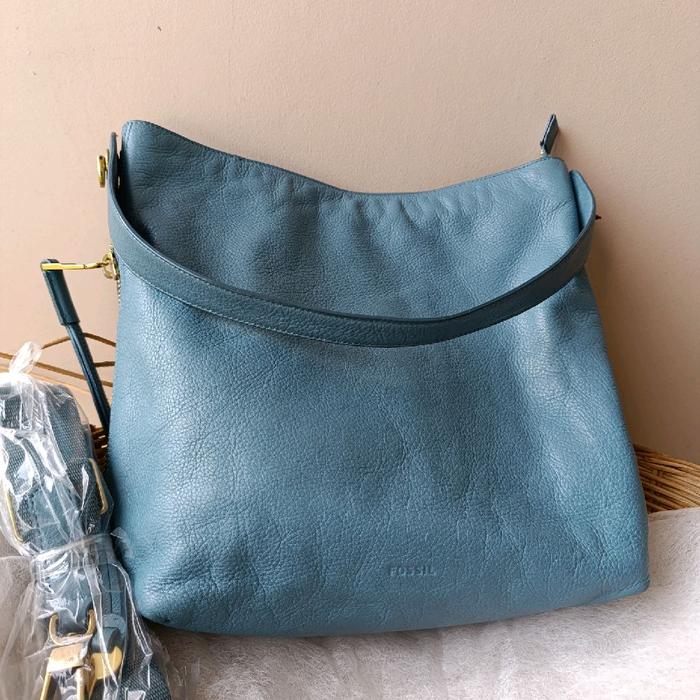 tas kulit wanita fossil original authentic Hobo Maya preloved