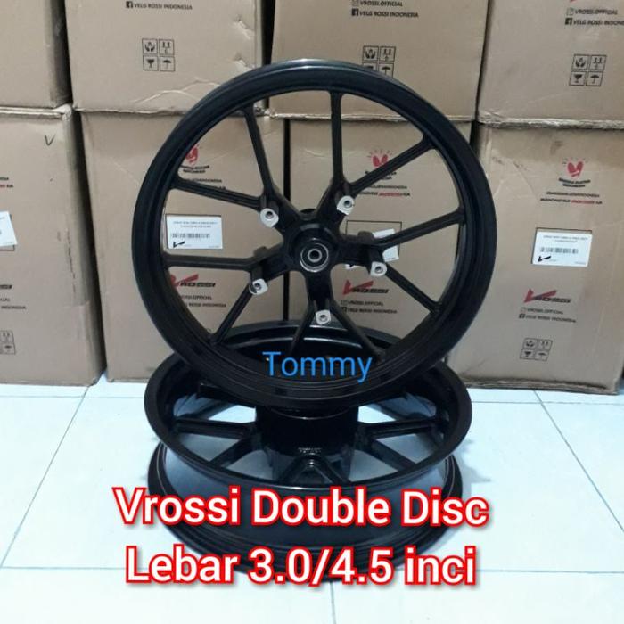 Ready Velg Rossi Double Disc Cbr 150R facelift k45g K45N K45R CBR150 Lokal K45 CBU New CB 150 LED Le