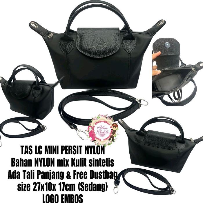 TAS LC MINI PERSIT NYLON LOGO EMBOS