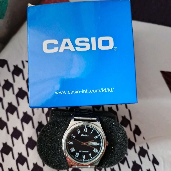 Jam Tangan Pria "Casio" Silver