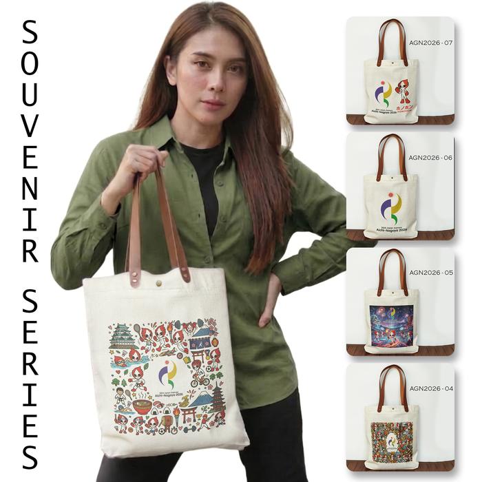Tote Bag oleh oleh Asia Games Aichi-Nagoya 2026 Tas Souvenir Asian Games