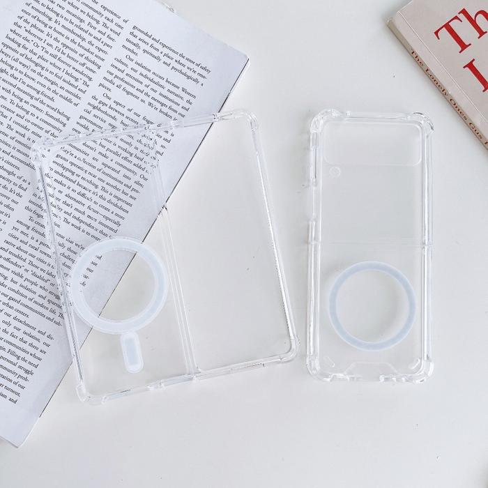 MAGSAFE SOFT ANTI CRACK CASE SAMSUNG GALAXY Z FLIP 3 Z FLIP 4 Z FOLD 3 Z FOLD 4 CASING MAGSAFE CHARG