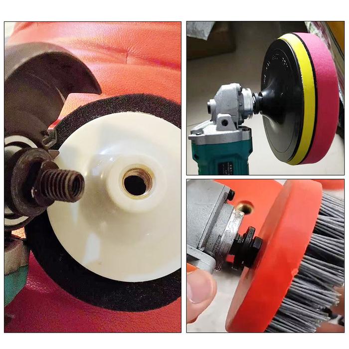 Konverter Gerinda M10 Ke M14/M16 Adaptor Gerinda Untuk 100mm Mesin Gergaji Alat Poles Bor