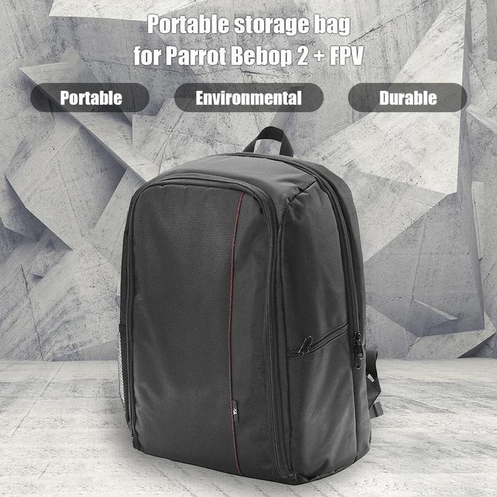 Safety Nylon Foam Drone Backpack Crossbody Handbag for Parrot Bebop 2