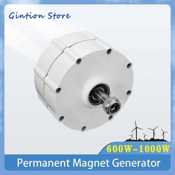 600W 800W 1000W Generator Magnet Permanen Alternator AC dengan