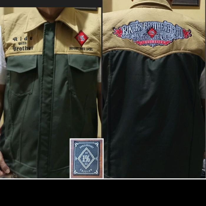 Rompi Bikers Brotherhood 1%MC Edisi 38th Anniversary Ride with Brothers