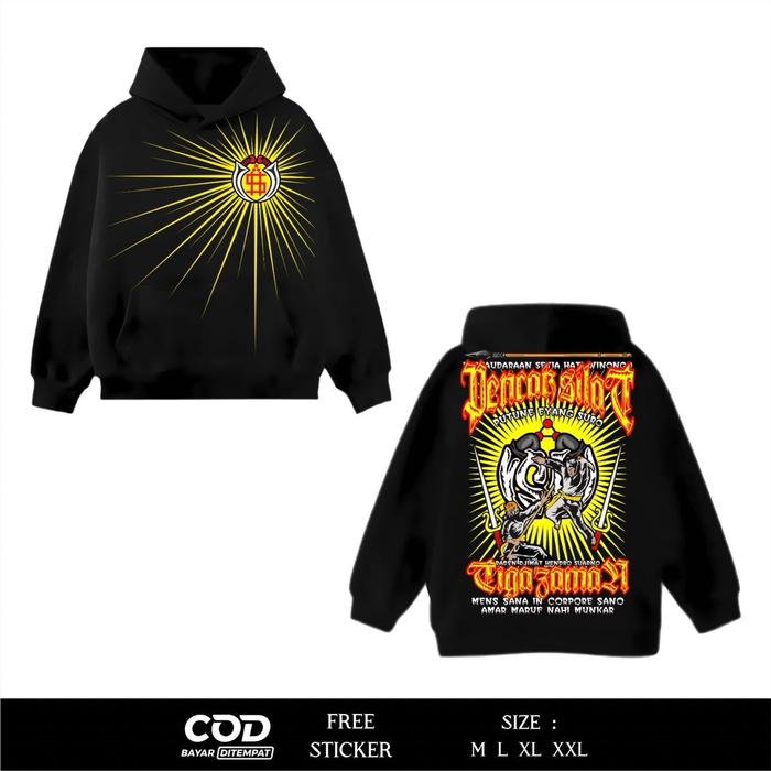 Hoodie PSHW Tiga Zaman Putune Eyang Suro Sablon Dtf FE4