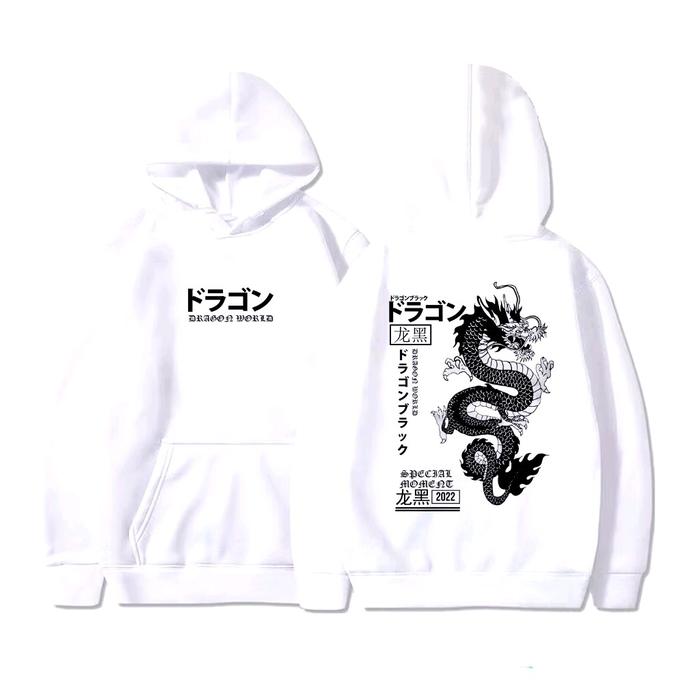 Jaket Hoodie Naga Pria & Wanita Jaket Jumbo Distro OVERSIZE Bigsize S M L XL 2XL 3XL 4XL 5XL 6XL 7XL