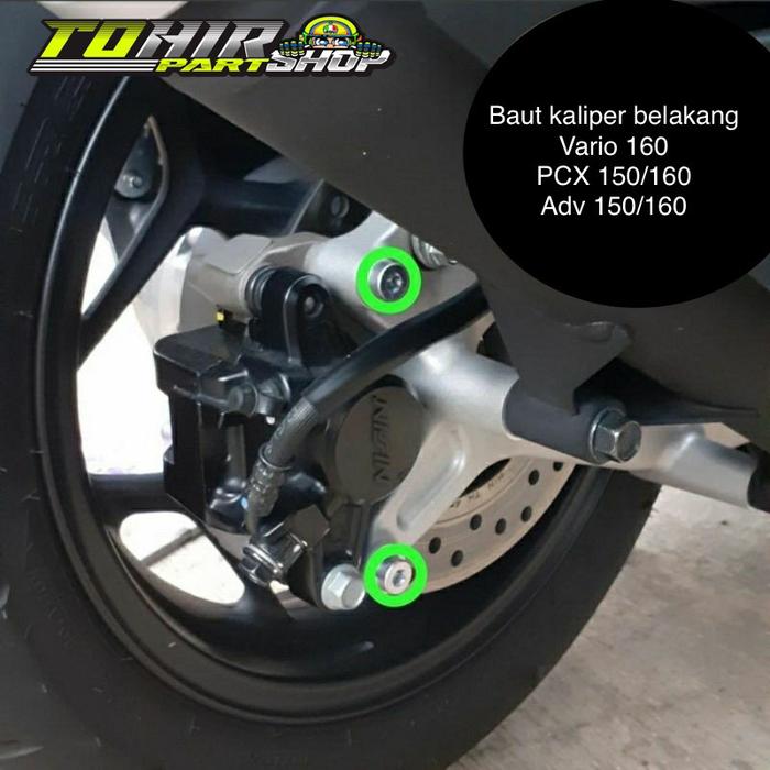 Baut Kaliper Belakang Vario 160, PCX, ADV Stainles Heng