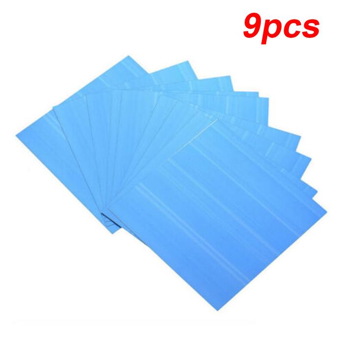Stiker Dinding Cermin Kotak Akrilik 9Pcs15CM Stiker Dinding Kamar