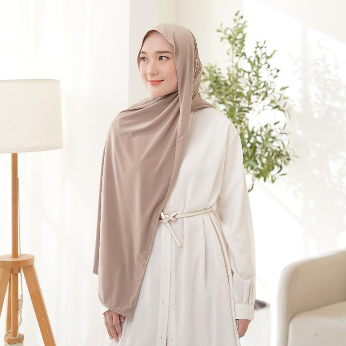 Pashmina Premium Aruna - Khaki | Kean Signature