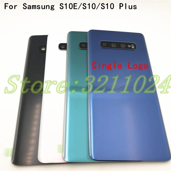 New For Samsung Galaxy S10e S10 S10 plus Glass Battery Back Cover