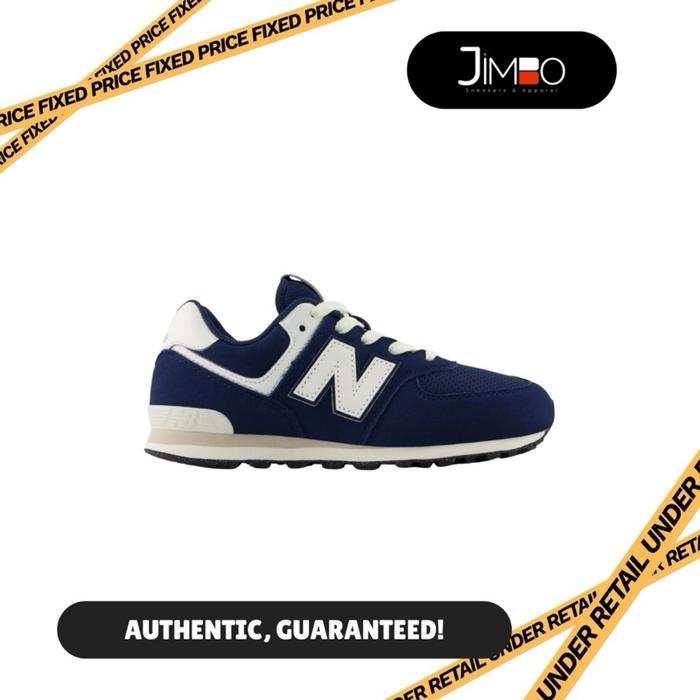 NEW BALANCE 574 NAVY KIDS - SEPATU ANAK - SNEAKERS - ORIGINAL 100% GUARANTEE