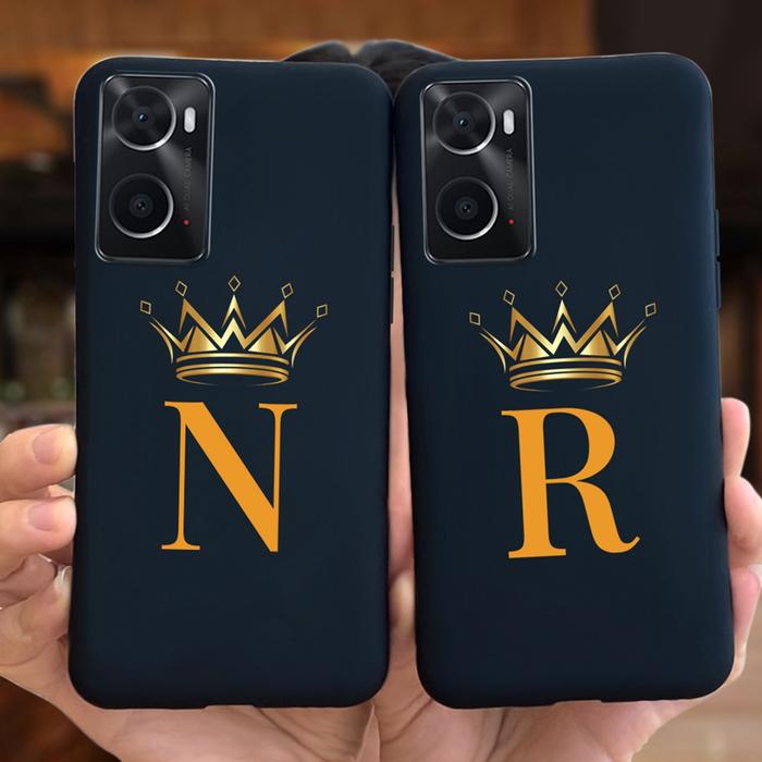 For Oppo A96 CPH2333 Case Oppo A76 CPH2375 Cover Initial Nickname