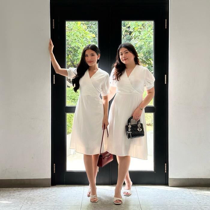 Daphne Dress / Korean Dress / Dress Big Size / Dress / Gaun / Dress Hijab / Dress Midi / Korean Midi