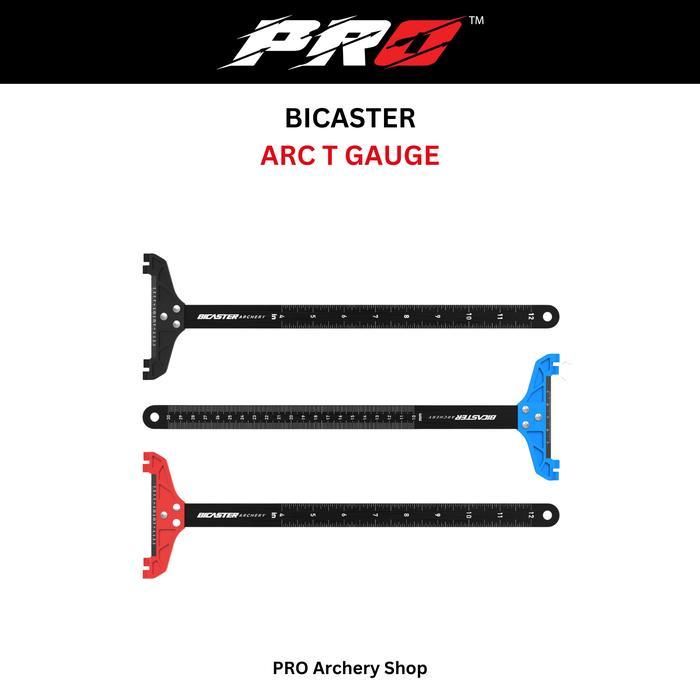 BICASTER ARC T GUAGE FISMIL ALAT PANAHAN / ALAT SETTING BUSUR PANAH PEMULA PROFESIONAL - MERAH TAD17