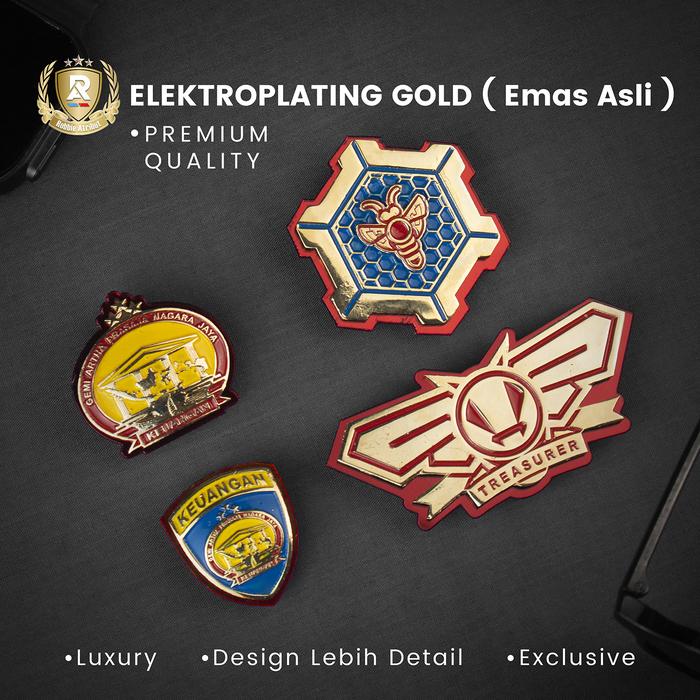 Pin keuangan / brivet treasurer / brivet keuangan / brivet roda keuangan / brivet emblem keuangan pr