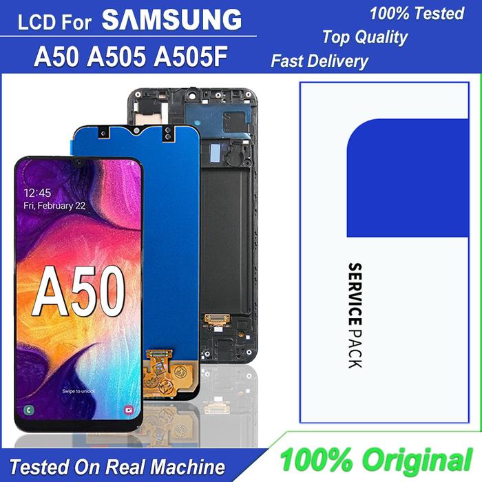 6.4" Original Super AMOLED LCD For Samsung Galaxy A50 A505