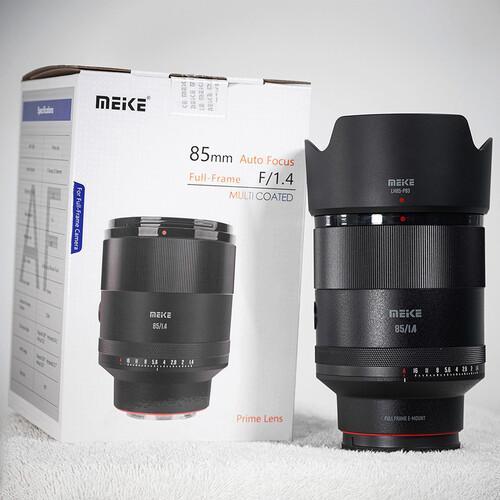 Lensa Meike AF 85mm f1.4 for Sony E Mount / Meike 85 mm f/1.4 Fix Lens Mirrorless Original