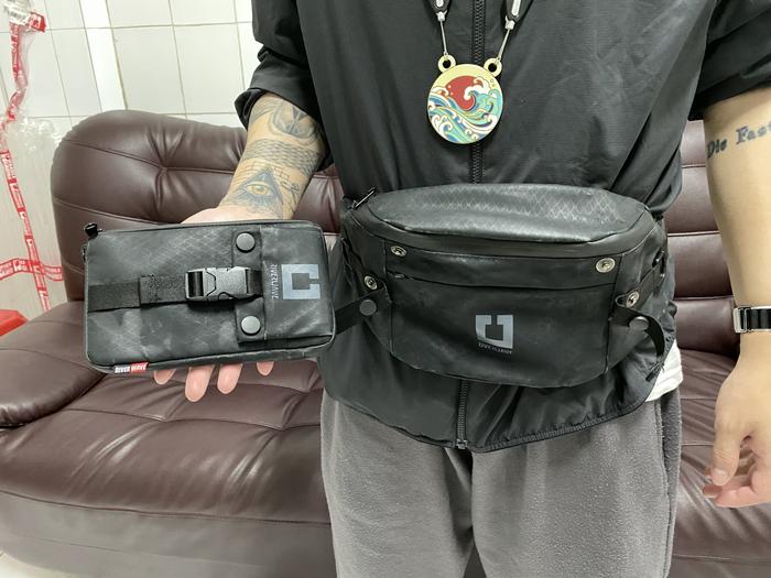 [SECOND] Tas Waist Bag Pria Waterproof RIVERWAVE – Tas Pinggang Outdoor Anti Air Sling Bag Motor Tou