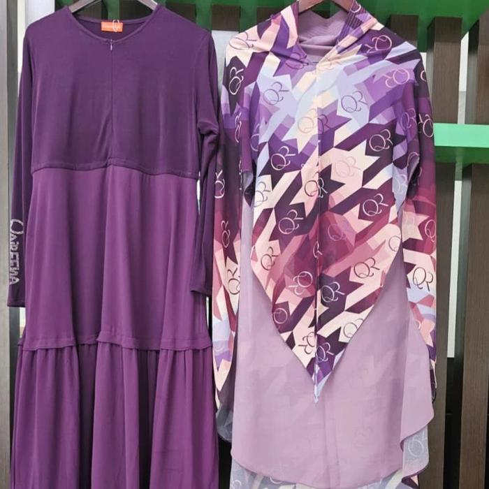 MAKAIRA HOUNDSTOOTH Series | Qaireena Hijab | Gamis Dress Wanita