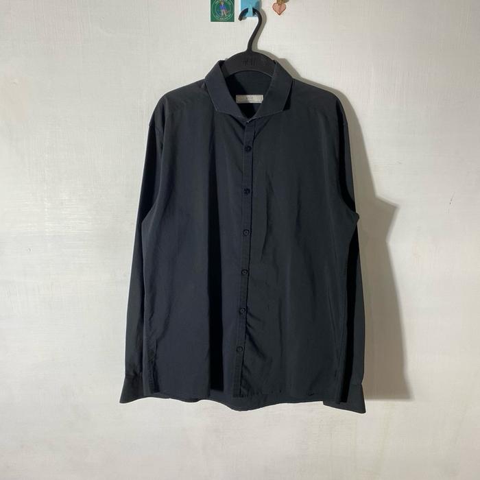 KEMEJA PANJANG STCO HITAM SECOND