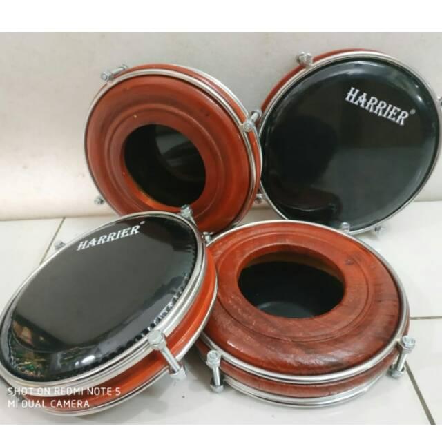 Tam Hadroh Tung Hadroh Alat Hadroh Kepak Hadroh Mika Hitam FREE TAS