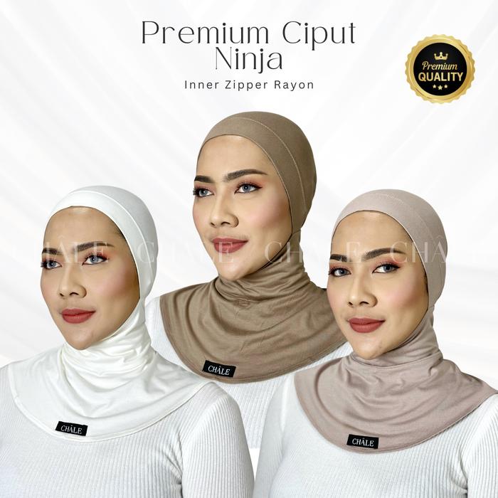 Premium Inner Zipper/ Inner Ciput Hanum Zipper / Ciput Ninja