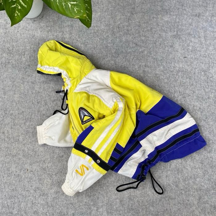 Jacket snowboard vintage  salomon super cakep rare item
