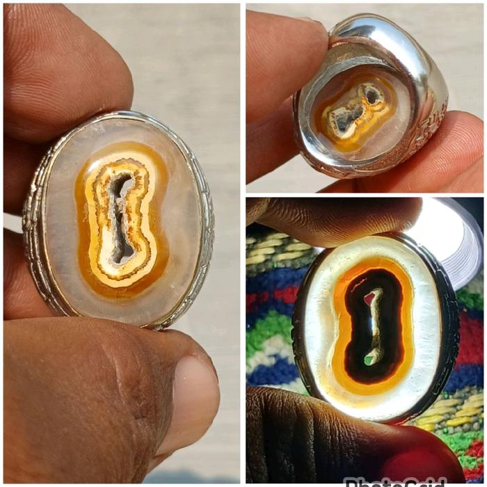 Batu akik combong pengasihan