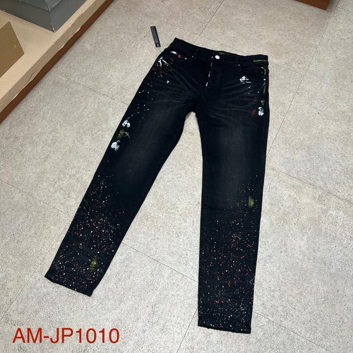 Clover Jakarta | Celana Jeans Panjang Pria AMR Skinny Painted Denim Jeans 1010 PM