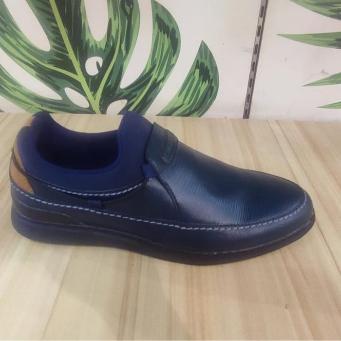 Buccheri Sepatu Slip On Pria BR2096 Navy