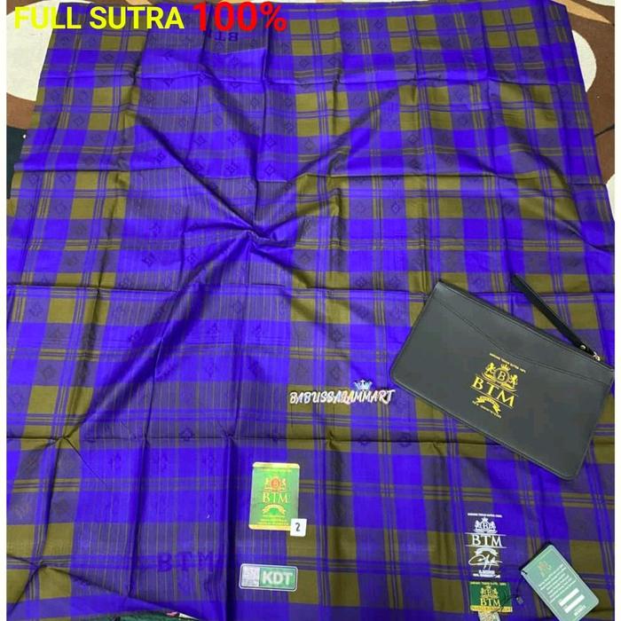 Sarung BTM KDT TMC Full Sutra Motif BHS Sandur - Promo! - Muslim, Dewasa 19