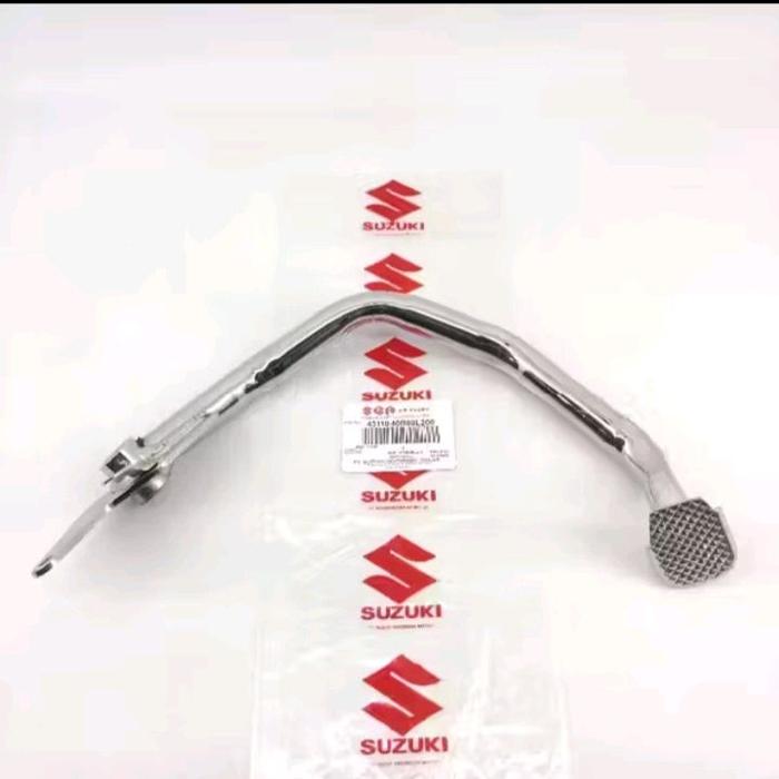 pedal pijakan rem belakang shogun 110 ori suzuki