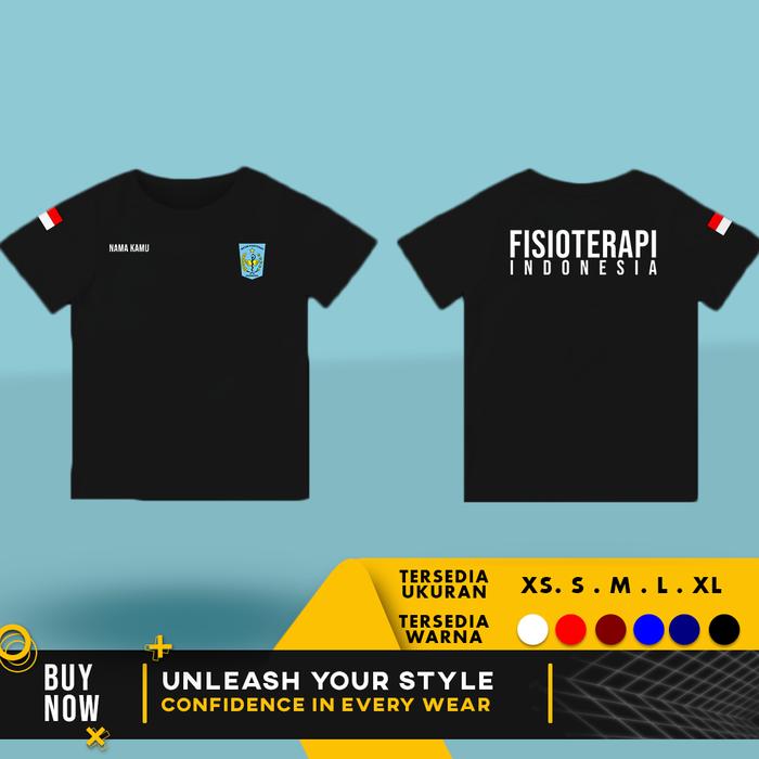 Kaos Anak Baju Fisioterapi Indonesia | Cotton Combed 30s
