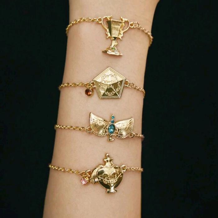 Harry Potter Gelang horcrux | Shein X Harry Potter Hadiah Bracelets Aksesoris