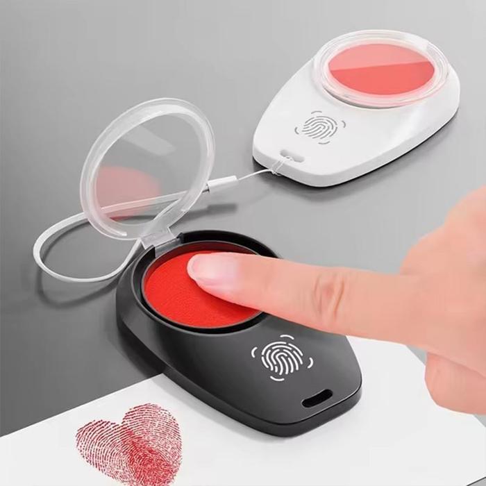 Cap Jempol Sidik Jari Pad Portable / Thumb Print Pad / Bantalan Cap Sidik Jari / Tinta Cap Sidik Jar
