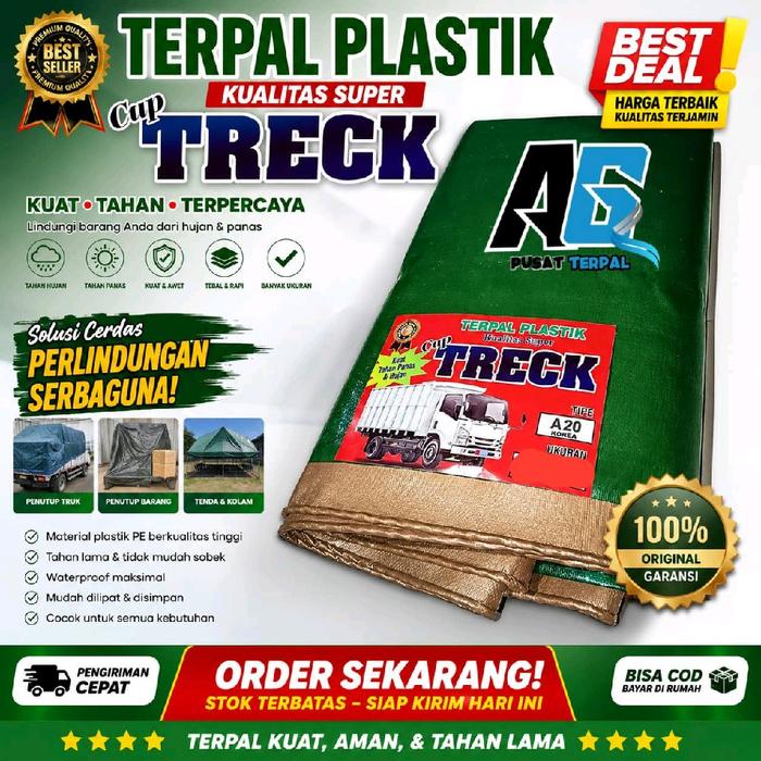 Terpal Plastik Korea A20 Jumbo Kuat Tahan Air Dan Anti Sobek Sedia Beragam Jenis Ukuran 6x9 6x10 6x