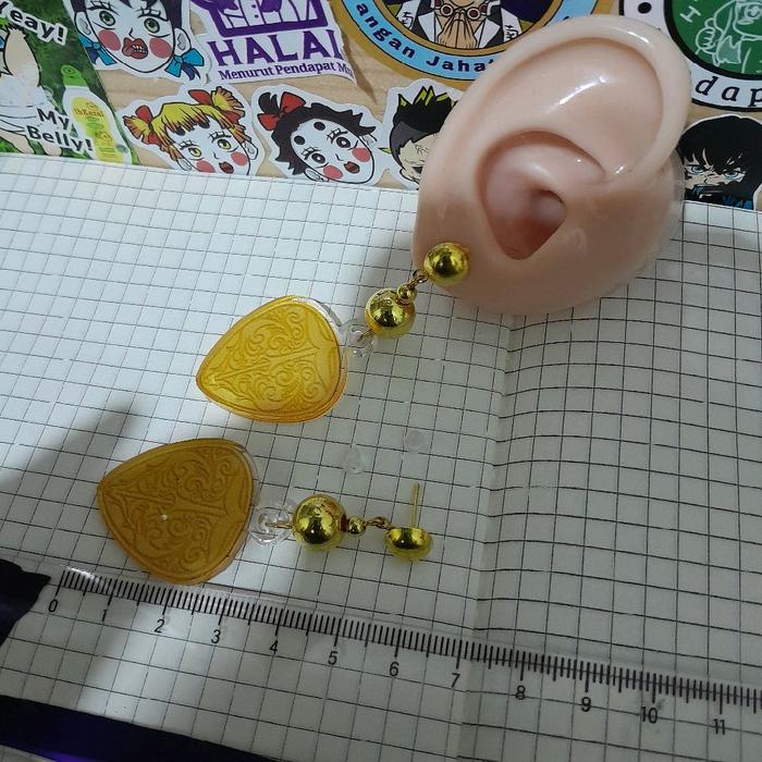 Anting Yudistira Yogendra Pandavva Vtuber/Aksesoris Cosplay Yudistira Yogendra Pandavva Vtuber/ Akse
