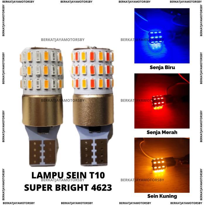 LAMPU SEIN SEN SENJA KOTA T10 LED MOTOR MOBIL SUPERBRIGHT SUPER TERANG