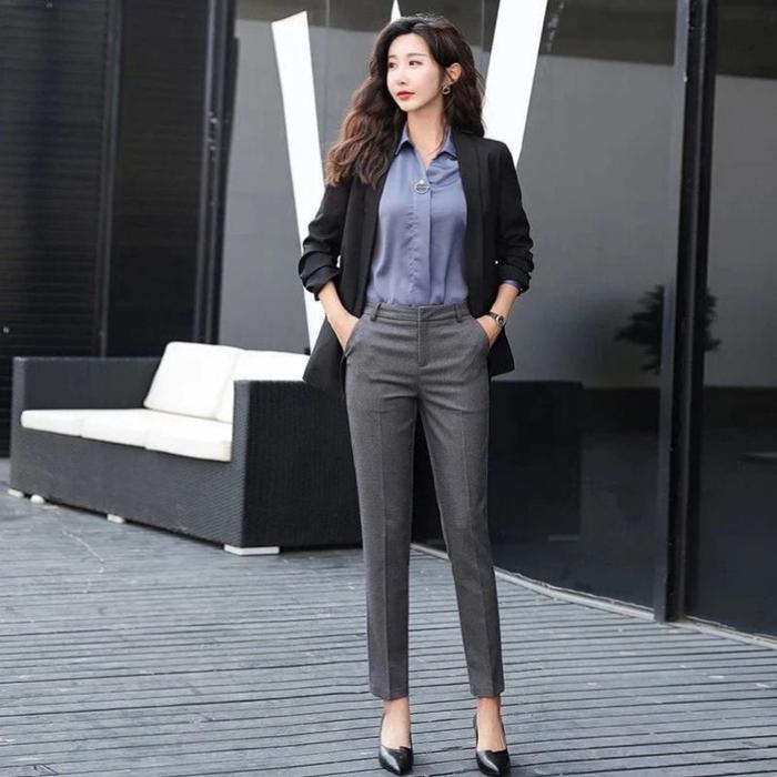 storelly99 CELANA CARDINAL/ CELANA KERJA FORMAL WANITA BY SAMCLASS MODEL RESLETING KANCING - FWA