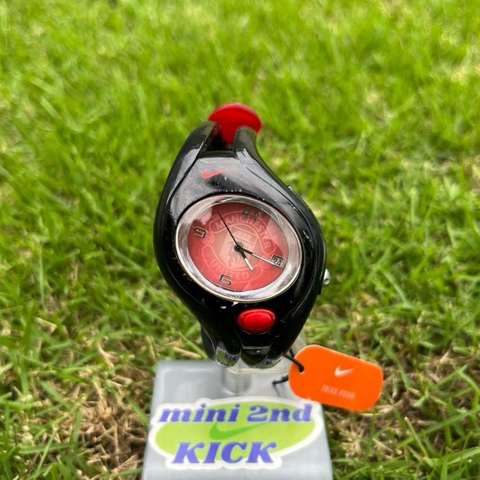 Rare Vtg NIKE TRIAX WATCH SWIFT x MANCHESTER UNITED, Jam Nike Triax, Jam Tangan Nike Vintage, jam y2