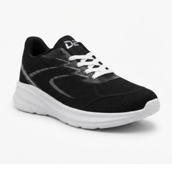 Sepatu Olahraga 36-46 Dizzy Black White Stylish Sporty Pria Wanita Material Premium Anti Slip Sol Ph