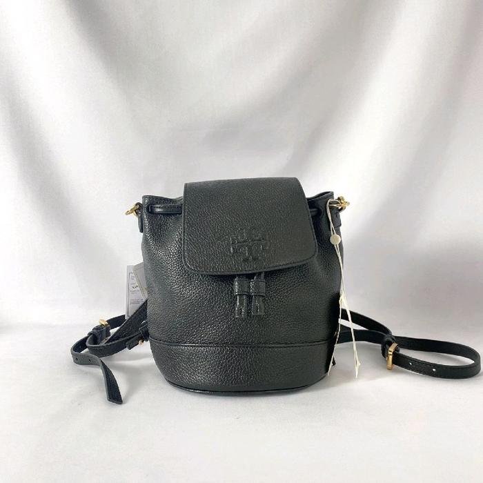 tas wanita tb thea mini bucket backpack black vj